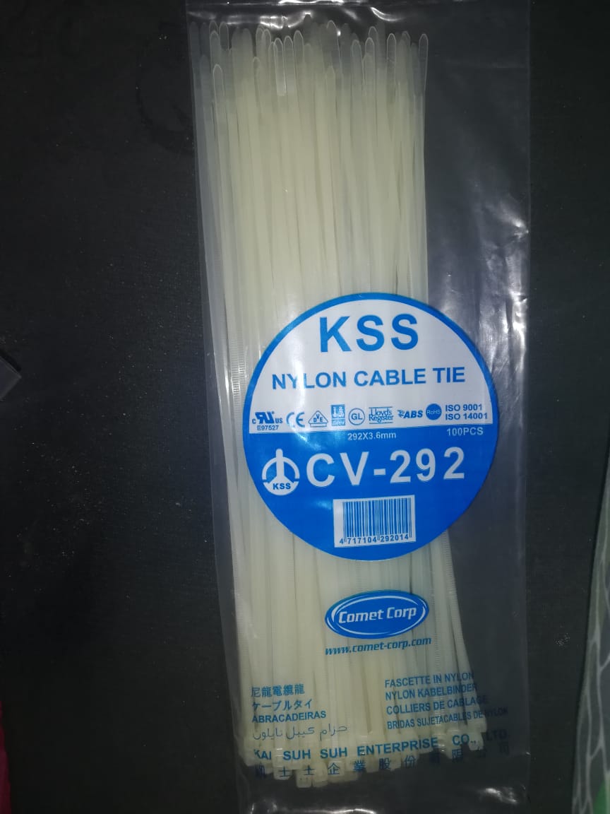 KSS Cable Tie 12″ (CV-292) — Pack of 5